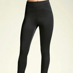 Bebe Black Tiana Black High Waisted Skinny Pants